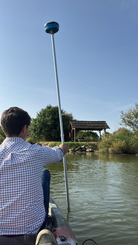 topografía para balsas y embalse de riego