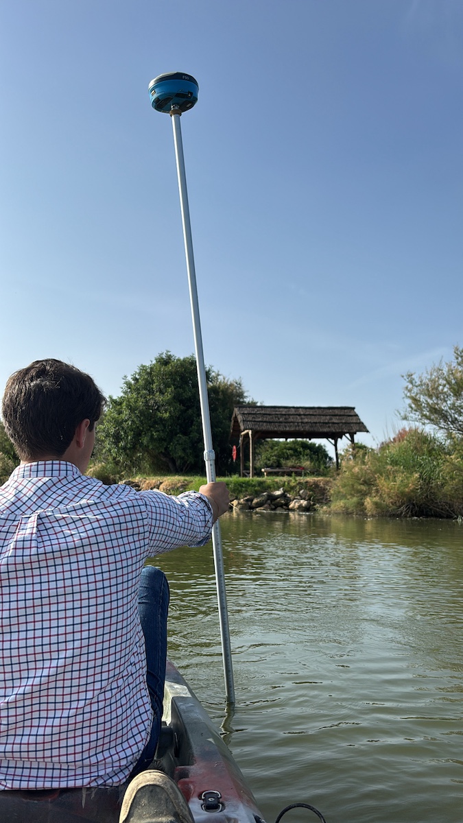 topografía para balsas y embalse de riego